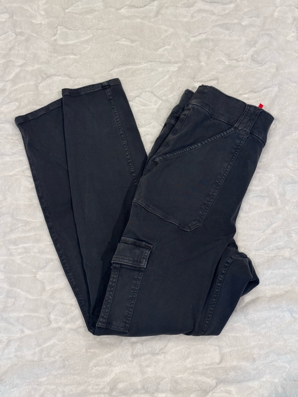 Spanx Stretch Twill Ankle Cargo Pants Size 1x